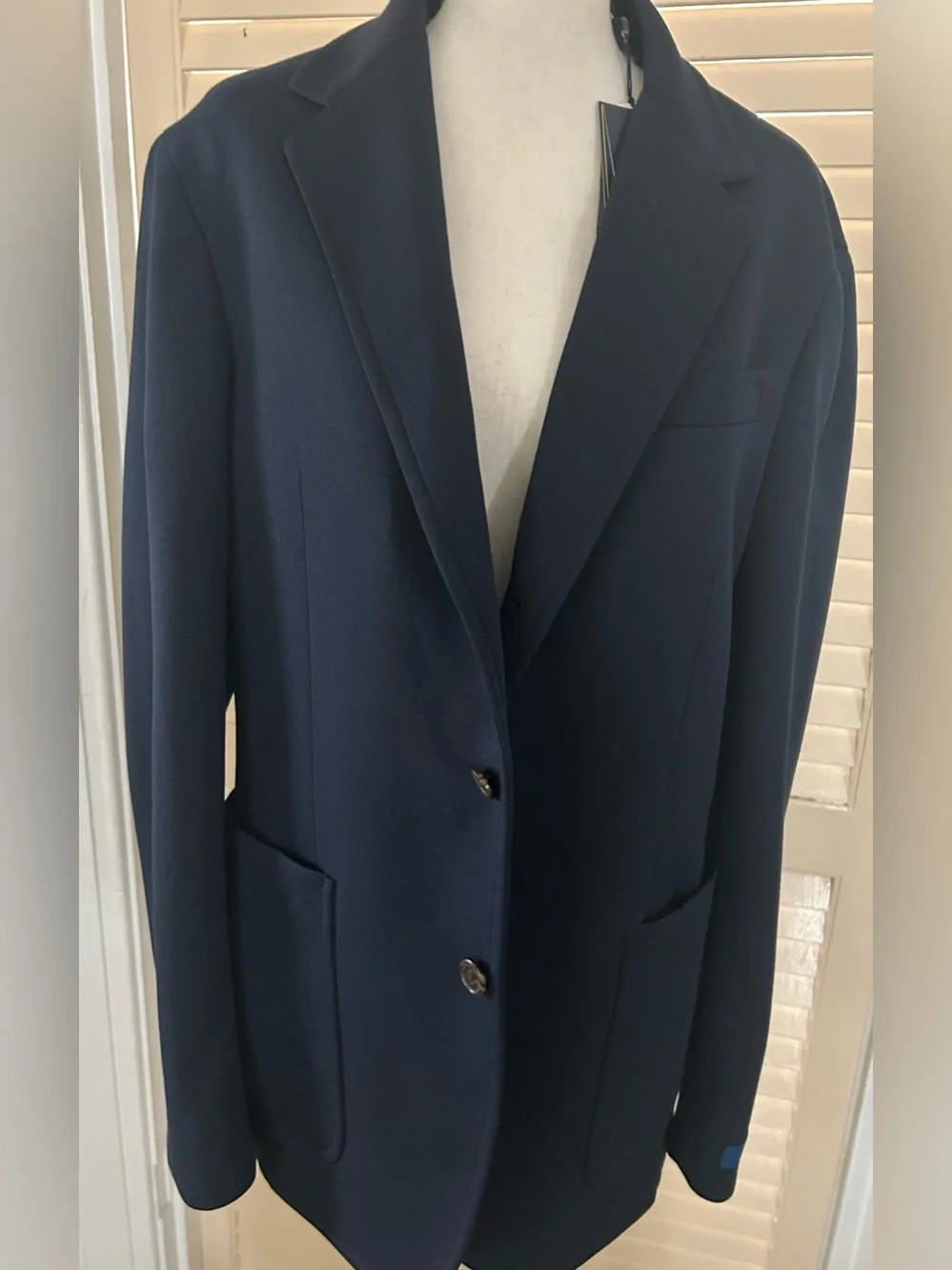 Polo by Ralph Lauren Deep Navy Three-Button Blazer